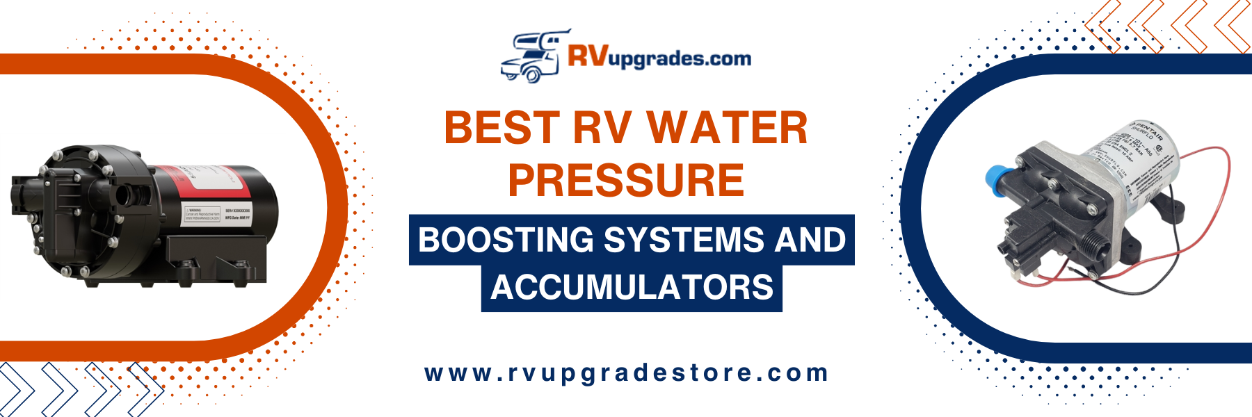 Best RV Water Pressure Boosting Systems and Accumulators